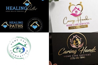 homecare, senior care, medical care home care logo home care flyer