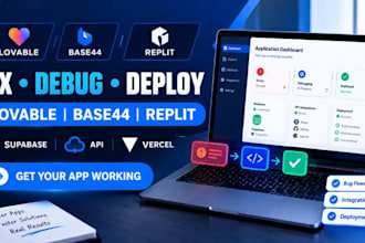 fix lovable ai base44 web app deploy replit ai lovable web app vercel supabase