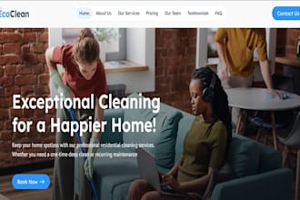 build wordpress cleaning website with bookingkoala booking