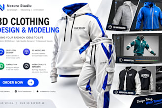 do and create viral 3d second life and do 3d design and model and  animation