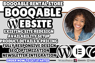 design your booqable website, booqable rental website, equipment rental website