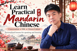 teach you practical mandarin chinese through conversation and culture