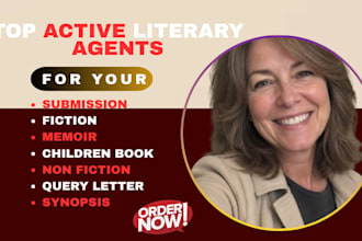 write a query letter for literary agent submission