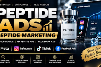 fix peptide ads issues and run compliant peptide marketing campaigns