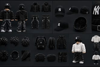 design 3d roblox ugc accessories roblox clothing roblox wearable ugc model