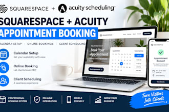 squarespace acuity scheduling appointment booking online bookings calendar setup