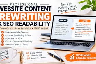 rewrit and website content
