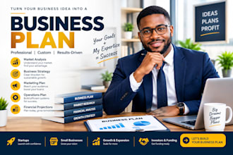 create a startup business plan with market research