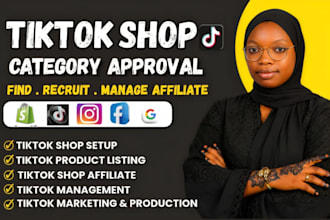 fix tiktok shop rejected listing, product and category approval issues uk tiktok