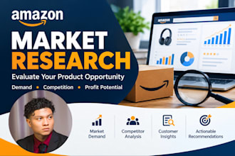 amazon product research and market analysis