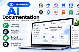 setup ai documentation via gitbook mintlify readme document360 scribe docuwriter