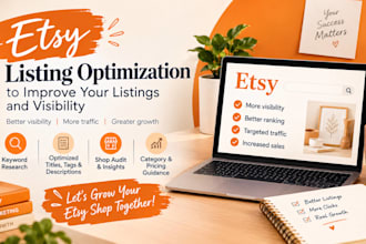 provide etsy SEO with erank and marmalead keyword research