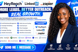 do heyreach linkedin automation cold email outreach hubspot campaign management