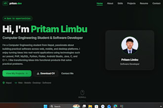 build custom laravel websites