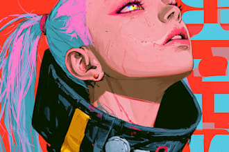 draw with anime or manga style