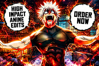 create high quality anime edits, amv and anime shorts