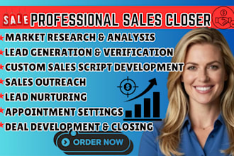 be b2b sales closer high ticket sales closer salesperson appointment setter sdr