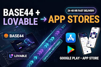 fix convert your lovable or base44 app to android apk aab, publish to play store