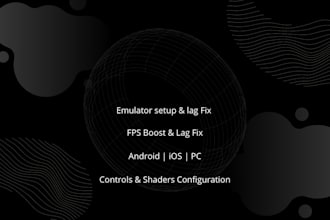 setup and optimize game emulators for mobile and PC