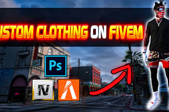 design fivem clothing packs, mc kuttes, eup uniforms and gang outfits