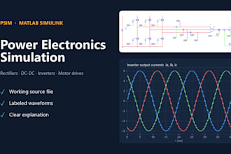 do power electronics simulation in psim and simulink