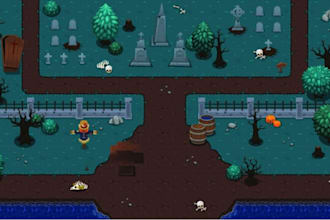 create rpg maker mz pixel art tilesets and game assets