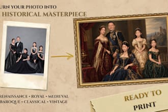 turn your photo into a historical classical painting