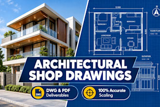 create architectural shop drawings in autocad