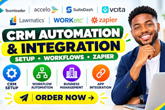 teamleader accelo suitedash automation vcita lawmatic worketc zapier integration