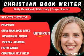 write your christian book daily devotional or bible study