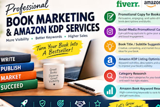 do amazon KDP keyword research and book listing optimization