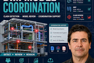 provide bim model coordination support