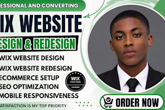 build wix website design wix redesign wix e commerce redesign wix online store