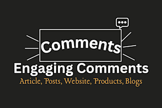 write insightful words for blog comments posts website comment products
