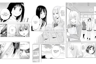 be manga comic artist anime manga style comic illustration mangaka character art