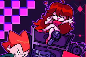 make a custom fnf song, fnf sprite sheet, chromatic scale for your character