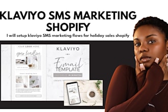 setup klaviyo SMS marketing flows for holiday sales shopify