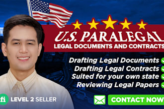 draft and review legal documents and contracts