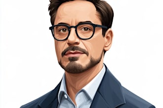 create a cartoon caricature avatar
