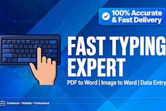 do fast typing pdf to word image to text