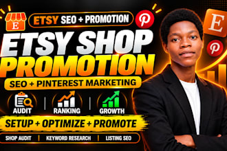 promote etsy shop with etsy SEO and marketing to boost traffic