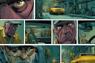 create professional comic book art, superhero illustrations, and comic panels