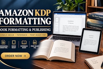 do amazon kdp formatting and kdp book publishing