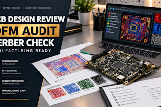 review pcb design for manufacturing readiness dfm issues