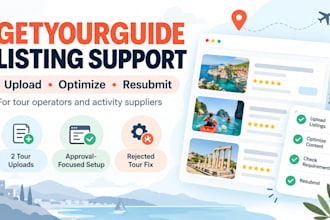 list and launch your tours on getyourguide