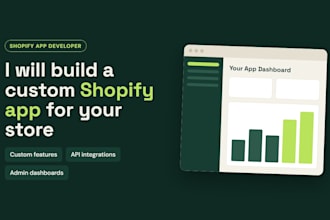 develop custom shopify apps and API integrations
