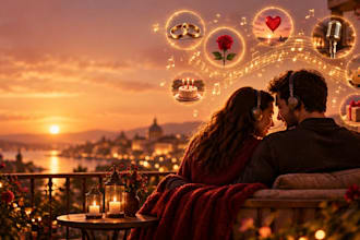 write and produce a personalized love song for you