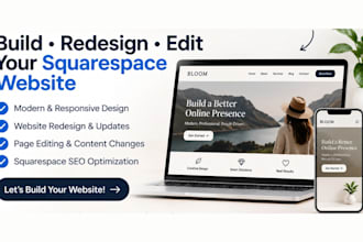 build squarespace website redesign squarespace website edit squarespace SEO