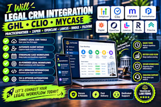 gohighlevel clio mycase practicepanther zapier openclaw lawcus rindle filevine