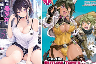 design any custom light novel cover and romance book cover
